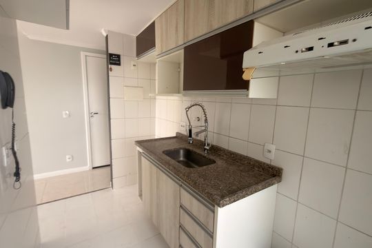 Cozinha de apartamento para alugar com 2 quartos, 69m² em Centro, Duque de Caxias