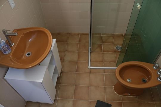 Banheiro de apartamento para alugar com 1 quarto, 53m² em Santa Cecilia, São Paulo