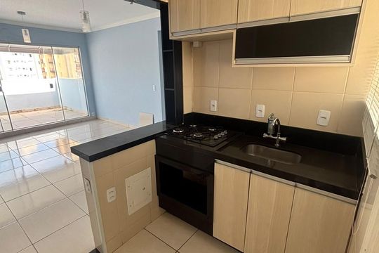 Cozinha de apartamento para alugar com 1 quarto, 50m² em Conceicao, Campinas