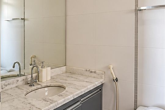 Banheiro 1 de apartamento para alugar com 3 quartos, 98m² em Pedra Branca, Palhoça