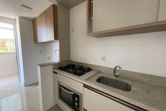 Cozinha de apartamento para alugar com 3 quartos, 98m² em Pedra Branca, Palhoça