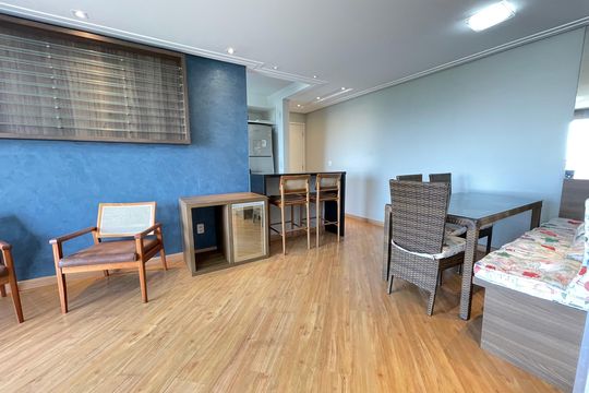 Sala de apartamento para alugar com 2 quartos, 84m² em Jardim das Vertentes, São Paulo
