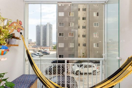 Sala -Sacada de apartamento à venda com 3 quartos, 58m² em Limão, São Paulo
