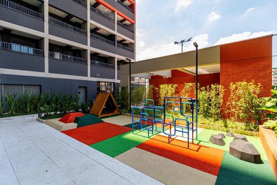 Área comum - Playground de apartamento para alugar com 2 quartos, 63m² em Pompeia, São Paulo