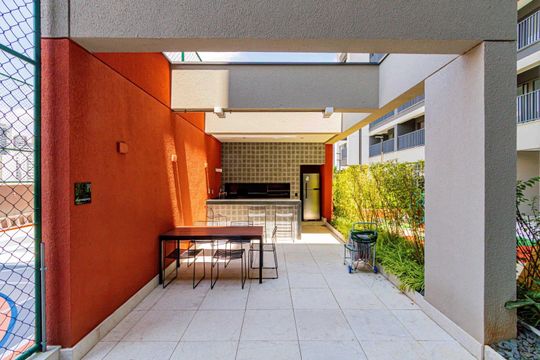 Área comum - Churrasqueira de apartamento para alugar com 2 quartos, 63m² em Pompeia, São Paulo
