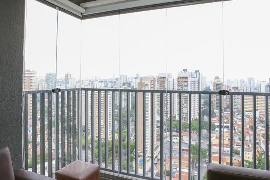 Varanda de apartamento para alugar com 2 quartos, 63m² em Pompeia, São Paulo
