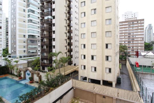 Vista de apartamento para alugar com 2 quartos, 83m² em Moema, São Paulo