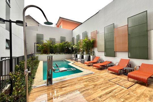 Área comum - Piscina de apartamento à venda com 2 quartos, 42m² em Jardim Oriental, São Paulo