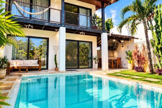 Área externa de casa de condomínio à venda com 4 quartos, 340m² em Taquara, Rio de Janeiro
