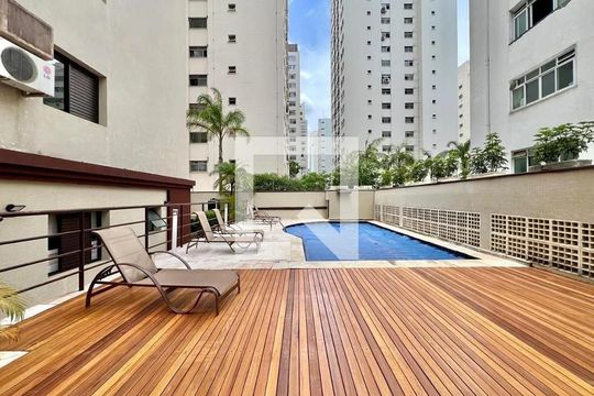 Área externa de apartamento à venda com 4 quartos, 186m² em Santa Cecilia, São Paulo