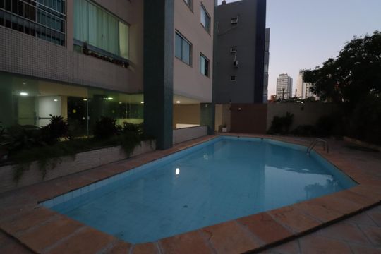 Área comum - Piscina de apartamento para alugar com 3 quartos, 112m² em Costa Azul, Salvador