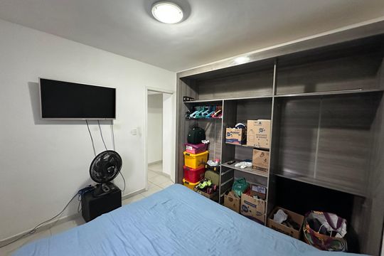 Quarto 2 de apartamento para alugar com 2 quartos, 60m² em Jardim Independencia, São Vicente