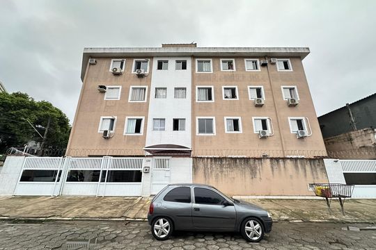 Fachada do Prédio de apartamento para alugar com 2 quartos, 60m² em Jardim Independencia, São Vicente
