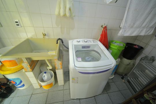 Área de Serviço de casa para alugar com 2 quartos, 150m² em Vila Linda, São Bernardo do Campo