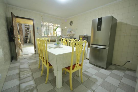 Cozinha  de casa para alugar com 2 quartos, 150m² em Vila Linda, São Bernardo do Campo