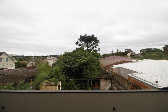 Suíte - Vista de casa de condomínio à venda com 3 quartos, 189m² em Bacacheri, Curitiba