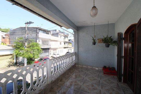 Varanda da Suíte de casa para alugar com 3 quartos, 150m² em Parque Savoi City, São Paulo