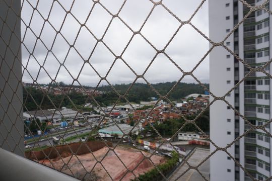 Vista da Varanda de apartamento para alugar com 3 quartos, 90m² em Jardim Branca Flor, Embu das Artes