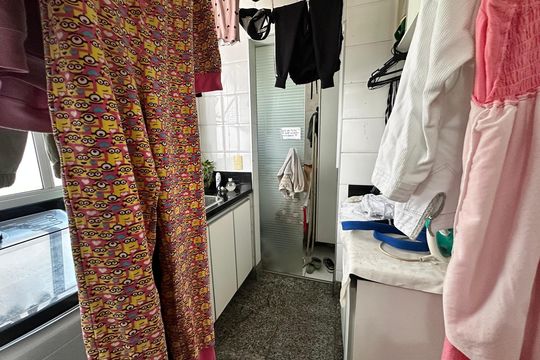 Área de serviço de apartamento à venda com 4 quartos, 108m² em Buritis, Belo Horizonte