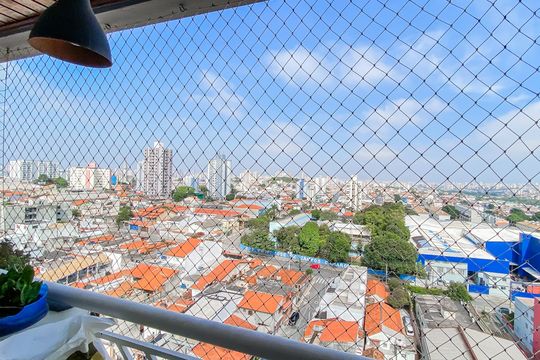 Varanda  de apartamento para alugar com 2 quartos, 52m² em Vila Santana, São Paulo