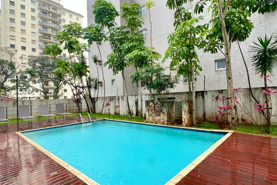 Piscina de apartamento à venda com 3 quartos, 173m² em Alto de Pinheiros, São Paulo