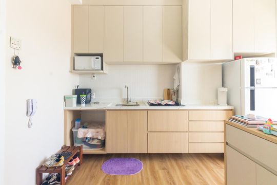 Cozinha de apartamento à venda com 2 quartos, 40m² em Vila Centenario, São Paulo