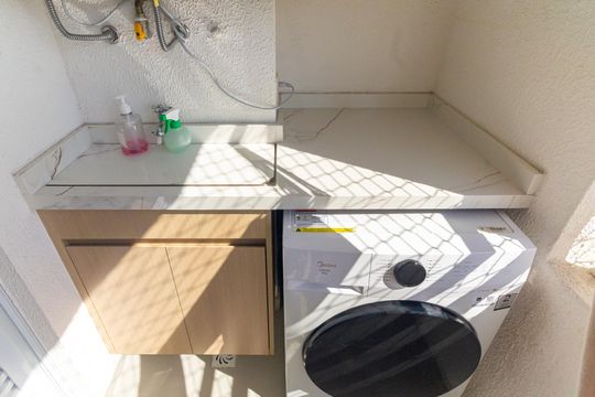 Área de serviço de apartamento à venda com 2 quartos, 40m² em Vila Centenario, São Paulo