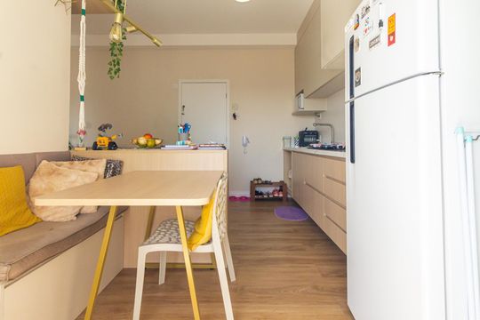 Cozinha de apartamento à venda com 2 quartos, 40m² em Vila Centenario, São Paulo