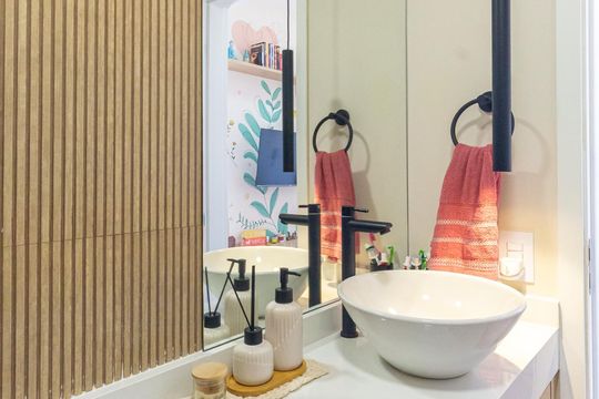 Banheiro de apartamento à venda com 2 quartos, 40m² em Vila Centenario, São Paulo