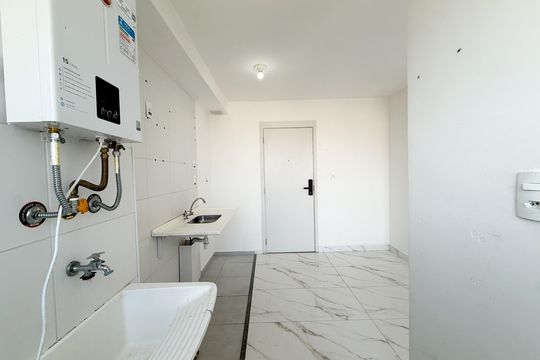 Cozinha de apartamento para alugar com 2 quartos, 37m² em Vila Brasilandia, São Paulo