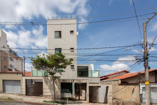 Fachada de apartamento à venda com 3 quartos, 124m² em Ouro Preto, Belo Horizonte