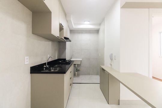 Cozinha  de apartamento para alugar com 2 quartos, 35m² em Tatuapé, São Paulo