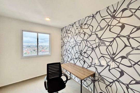 Área comum de kitnet/studio à venda com 1 quarto, 24m² em Parque Paineiras, São Paulo