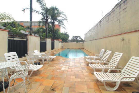 Piscina de apartamento para alugar com 2 quartos, 54m² em Jurubatuba, São Paulo