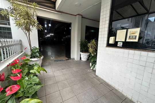 Área comum de apartamento para alugar com 1 quarto, 46m² em Centro, São Vicente