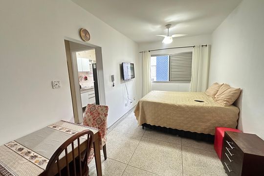 Apartamento para alugar com 1 quarto, 46m² em Centro, São Vicente