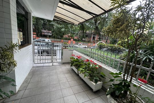 Área comum de apartamento para alugar com 1 quarto, 46m² em Centro, São Vicente