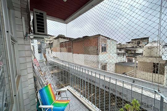 Varanda da Sala de apartamento à venda com 2 quartos, 60m² em Todos Os Santos, Rio de Janeiro