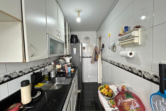 Cozinha de apartamento à venda com 2 quartos, 60m² em Todos Os Santos, Rio de Janeiro