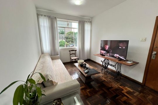 Sala de apartamento para alugar com 3 quartos, 160m² em Santo Agostinho, Belo Horizonte