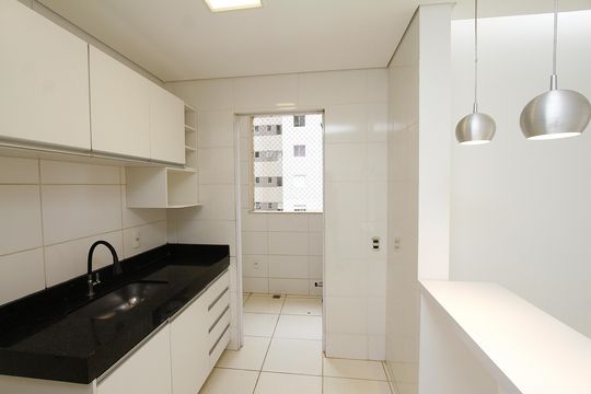 Cozinha de apartamento para alugar com 3 quartos, 70m² em Palmeiras, Belo Horizonte
