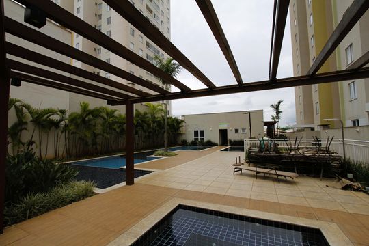 Área comum - Piscina de apartamento para alugar com 3 quartos, 70m² em Palmeiras, Belo Horizonte