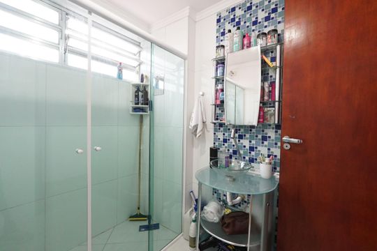 Banheiro de apartamento à venda com 3 quartos, 103m² em Ipiranga, São Paulo