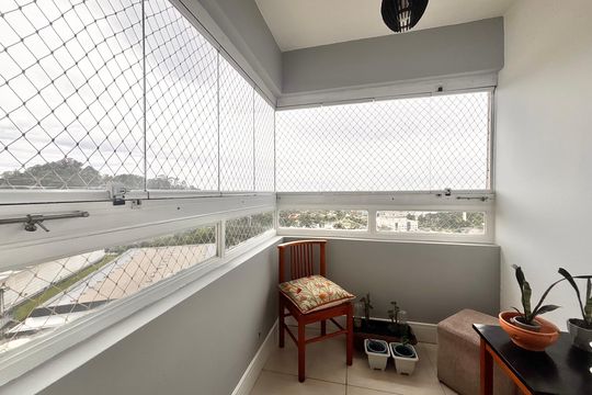 Varanda da Sala de apartamento para alugar com 3 quartos, 72m² em Tamboré, Barueri
