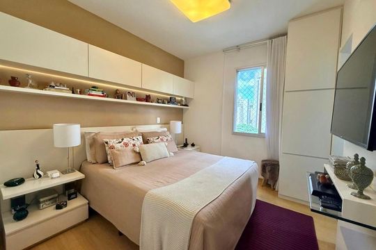 Suíte  de apartamento para alugar com 3 quartos, 136m² em Lourdes, Belo Horizonte