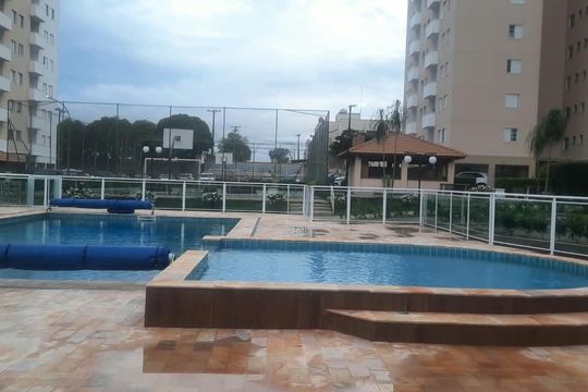 Área comum - Piscina de apartamento para alugar com 2 quartos, 64m² em Jardim do Lago, Campinas