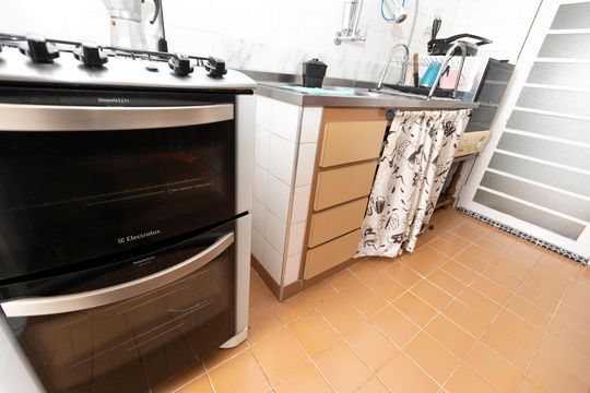 COZINHA de apartamento para alugar com 2 quartos, 87m² em Bosque, Campinas