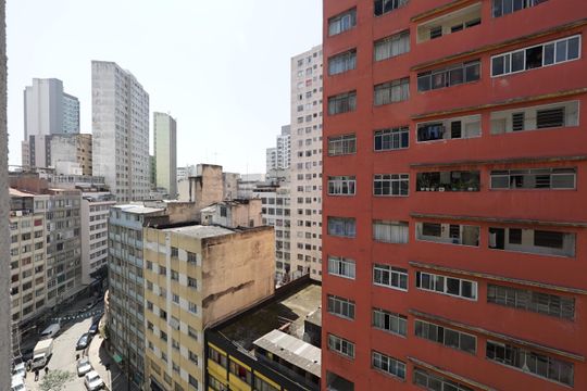 Vista de kitnet/studio para alugar com 1 quarto, 32m² em Liberdade, São Paulo