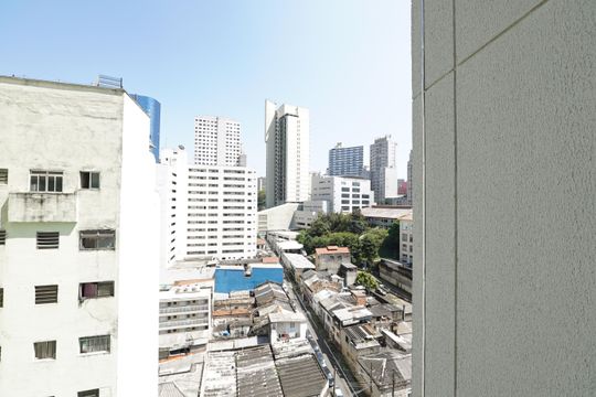 Vista de kitnet/studio para alugar com 1 quarto, 26m² em Liberdade, São Paulo