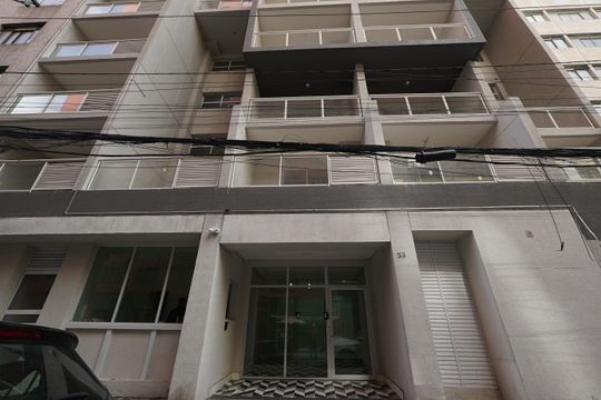 Fachada de kitnet/studio para alugar com 1 quarto, 26m² em Liberdade, São Paulo